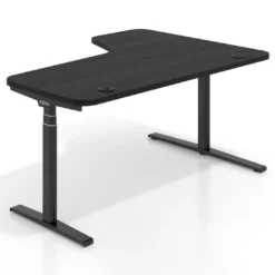 Escritorio Ergonómico Elevable Erghos Axis estructura blanca