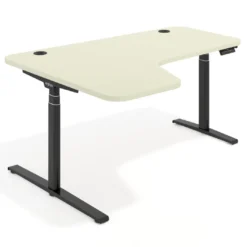 Escritorio Ergonómico Elevable Erghos Axis estructura negra
