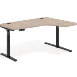 Escritorio Ergonómico Elevable Erghos Axis estructura negra