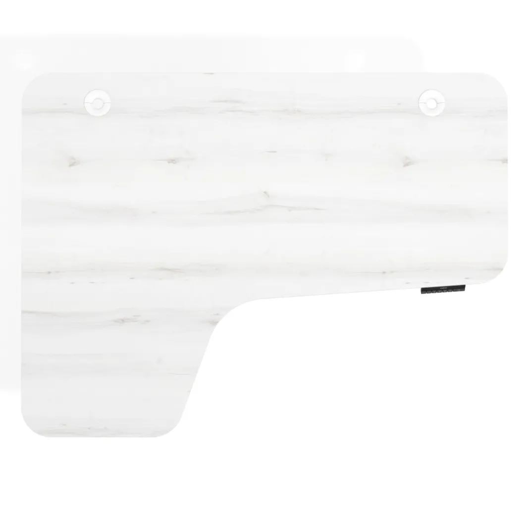 Escritorio Ergonómico Elevable Erghos Axis estructura blanca