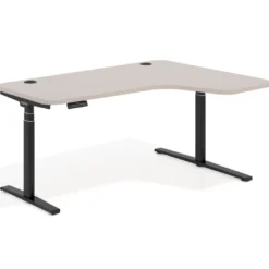 Escritorio Ergonómico Elevable Erghos Axis estructura negra