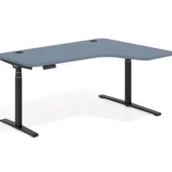 Escritorio Ergonómico Elevable Erghos Axis estructura negra
