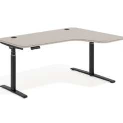 Escritorio Ergonómico Elevable Erghos Axis estructura negra