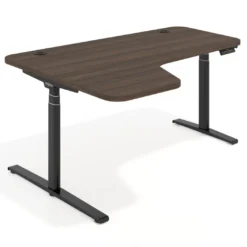 Escritorio Ergonómico Elevable Erghos Axis estructura negra