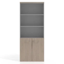 Estantería de oficina Basic 193x80cm con puerta baja