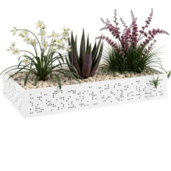 Jardinera para plantas de metal, compatible colección armarios Strong