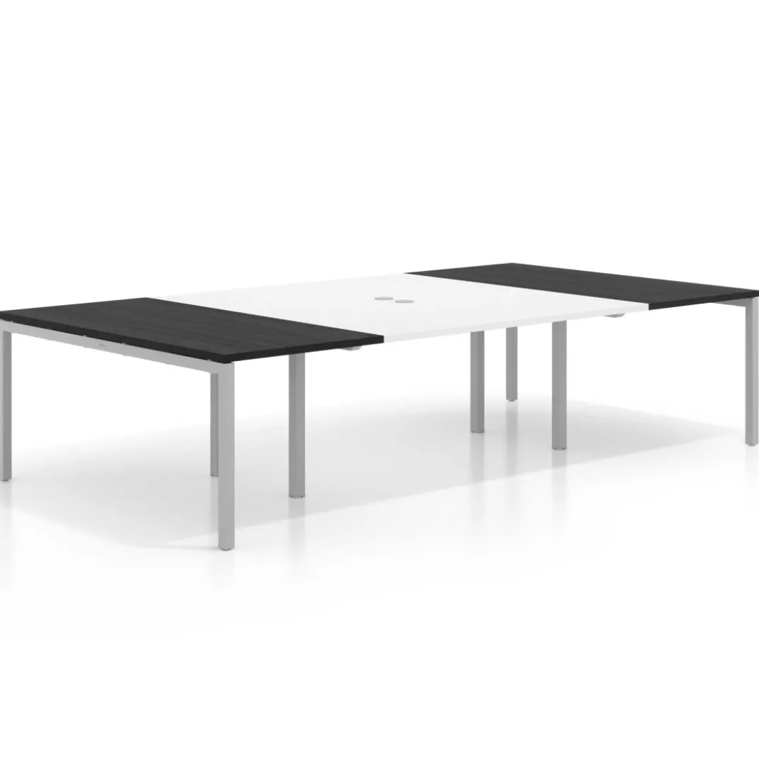 Mesa de cabecera kube para bench 166 estructura aluminio