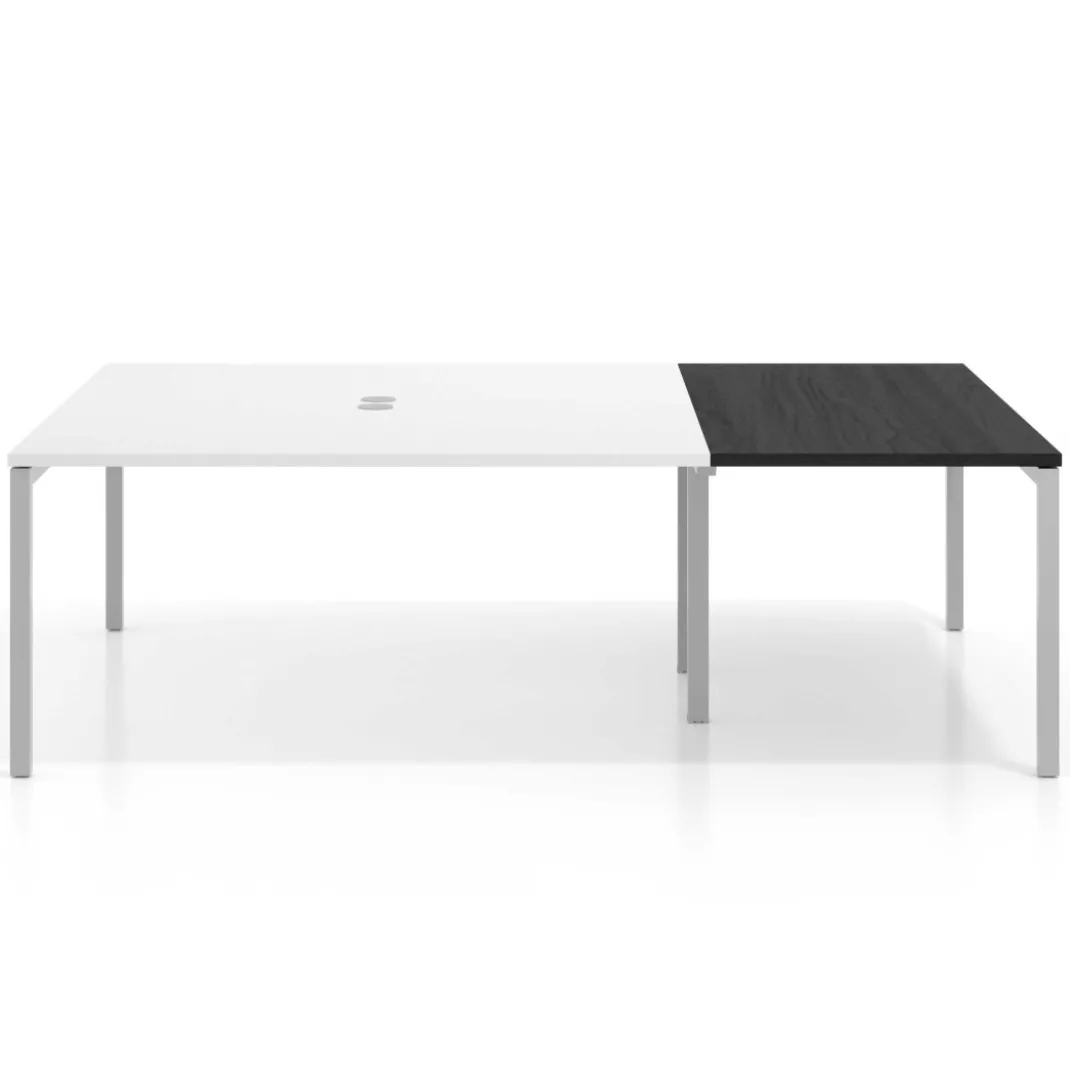 Mesa de cabecera kube para bench 166 estructura aluminio