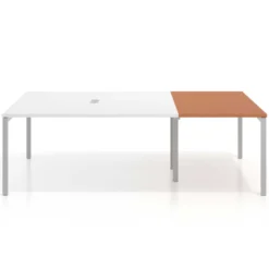 Mesa de cabecera kube para bench 166 estructura aluminio