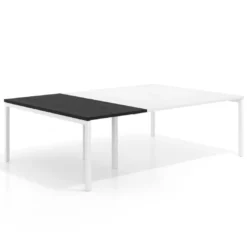 Mesa de cabecera kube para bench 166 estructura blanca