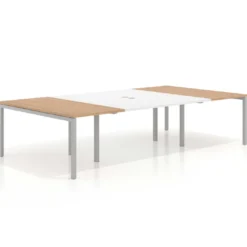 Mesa de cabecera kube para bench 166 estructura aluminio