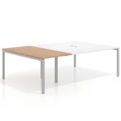 Mesa de cabecera kube para bench 166 estructura aluminio
