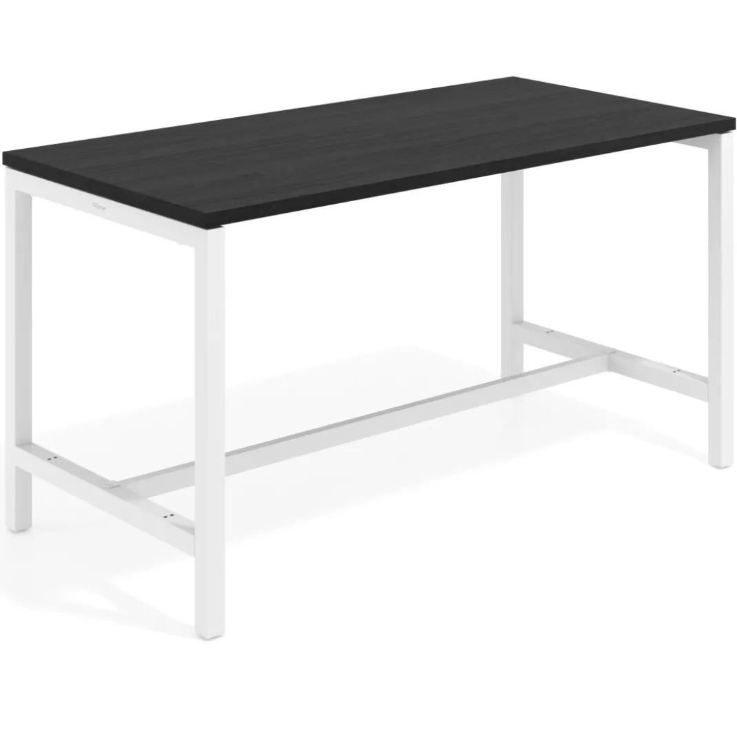 Mesa de trabajo expositor Kube estructura blanca