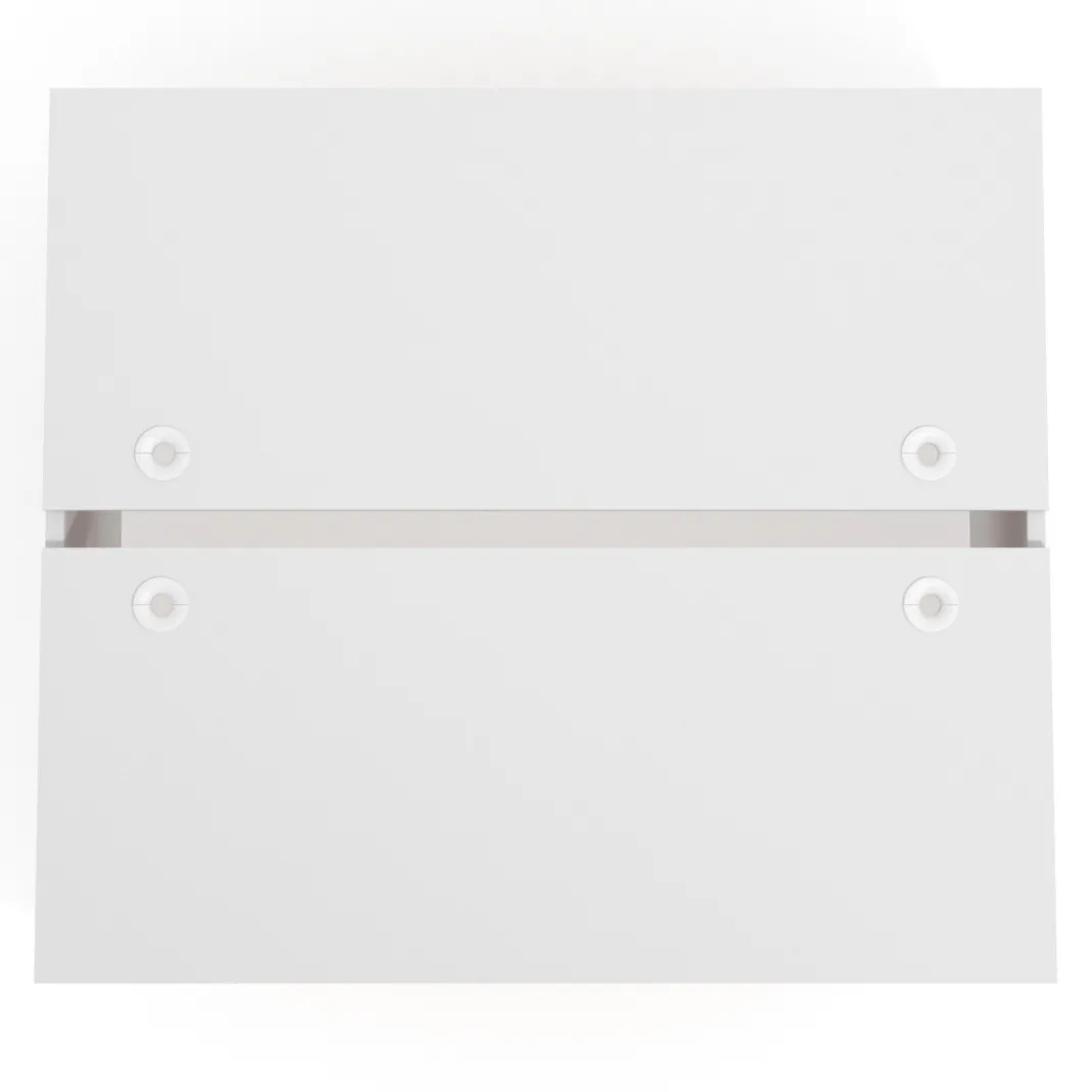 Mesa Multipuesto Work Bench fondo 142 estructura blanco mate
