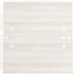 Mesa oficina multipuesto bench Delta fondo 166cm estructura blanca