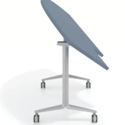 Mesa plegable pivot corner, estructura aluminio, canto 30cm