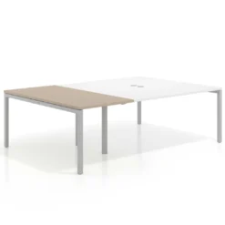 Mesa de cabecera kube para bench 166 estructura aluminio