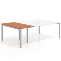 Mesa de cabecera kube para bench 142 estructura aluminio
