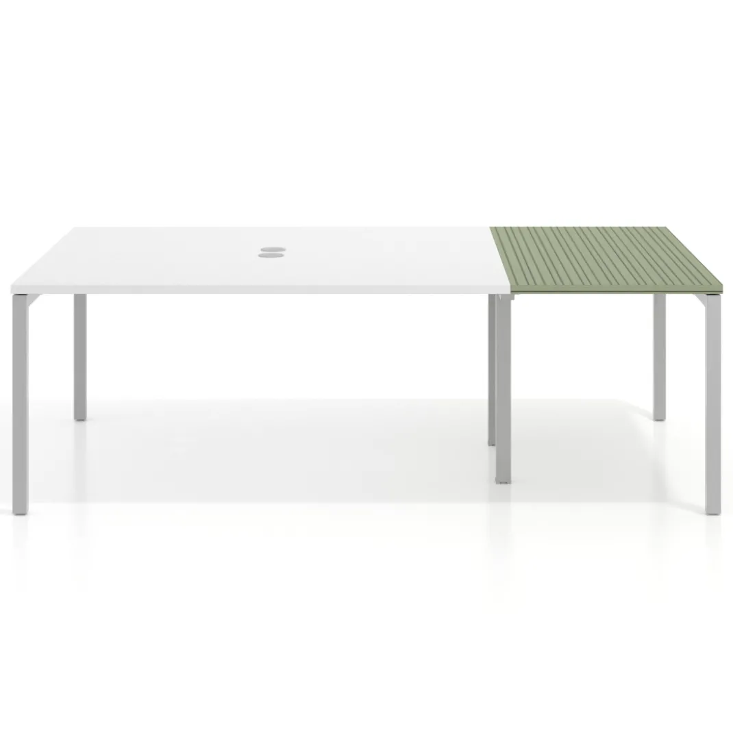 Mesa de cabecera kube para bench 142 estructura aluminio
