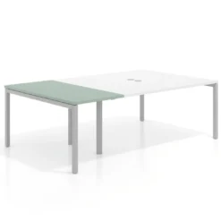 Mesa de cabecera kube para bench 142 estructura aluminio