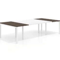 Mesa de cabecera kube para bench 142 estructura blanca