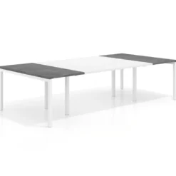 Mesa de cabecera kube para bench 142 estructura blanca