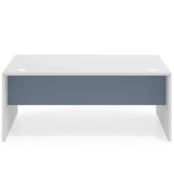 Mesa de Dirección Work Plus fondo 100 estructura blanco mate