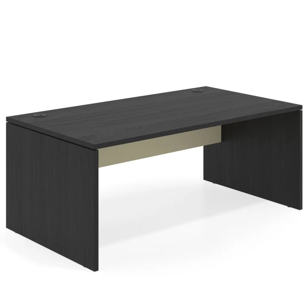 Mesa de Dirección Work Plus fondo 100 estructura bocamina