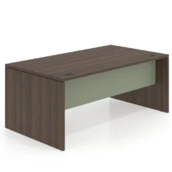 Mesa de Dirección Work Plus fondo 100 estructura mistral