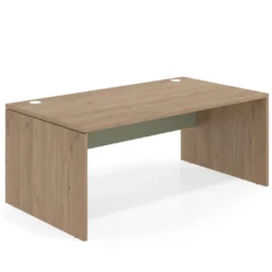 Mesa de Dirección Work Plus fondo 100 estructura naturale