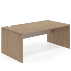 Mesa de Dirección Work Plus fondo 100 estructura naturale