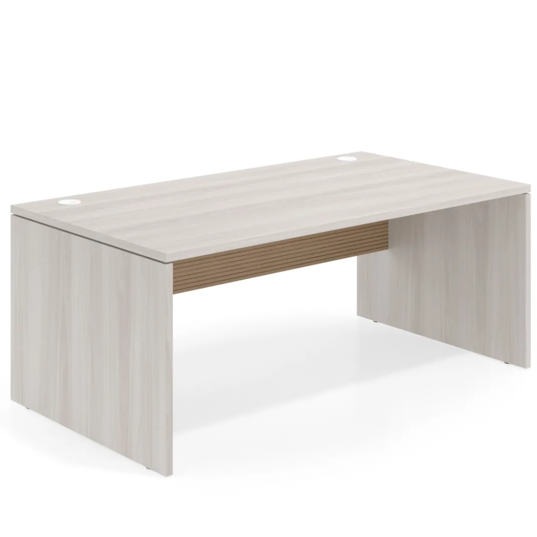 Mesa de Dirección Work Plus fondo 100 diseño rayado