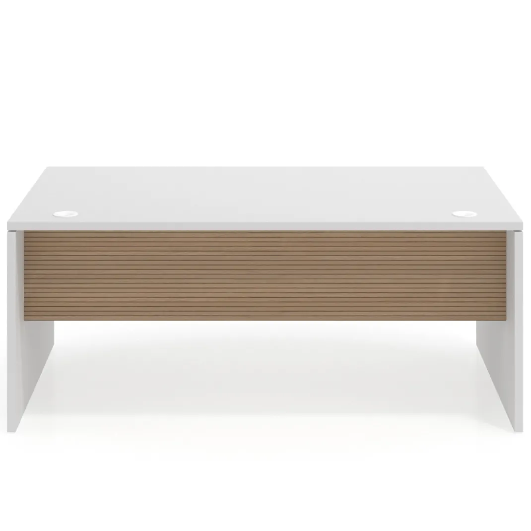 Mesa de Dirección Work Plus fondo 100 diseño rayado