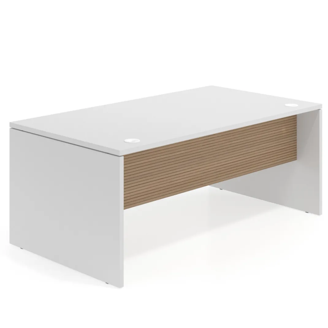 Mesa de Dirección Work Plus fondo 100 diseño rayado