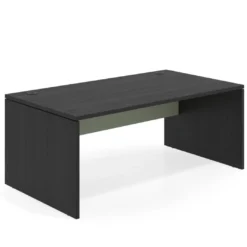 Mesa de Dirección Work Plus fondo 100 estructura bocamina
