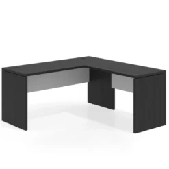 Mesa de Escritorio con ala Work Plus fondo 60 estructura bocamina