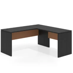 Mesa de Escritorio con ala Work Plus fondo 60 estructura bocamina