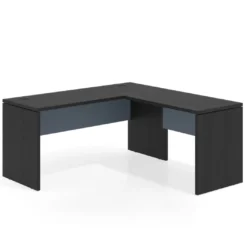 Mesa de Escritorio con ala Work Plus fondo 60 estructura bocamina