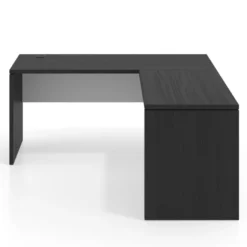 Mesa de Escritorio con ala Work Plus fondo 60 estructura bocamina