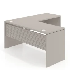 Mesa de Escritorio con ala Work Plus fondo 60 diseño rayado