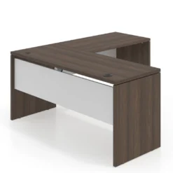 Mesa de Escritorio con ala Work Plus fondo 60 estructura mistral