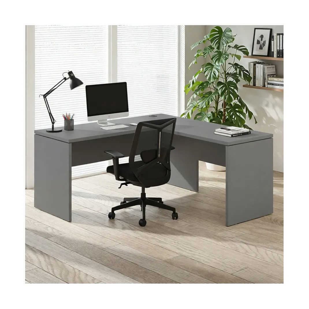 Mesa de Escritorio con ala Work Plus fondo 60 diseño monocolor