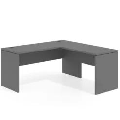 Mesa de Escritorio con ala Work Plus fondo 60 diseño monocolor