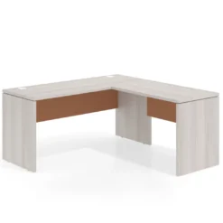 Mesa de Escritorio con ala Work Plus fondo 60 estructura california