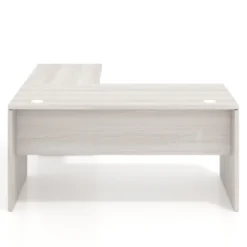 Mesa de escritorio con cajones Work fondo 80, frontales metal, estructura monocolor