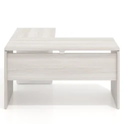 Mesa de escritorio con cajones Work fondo 60, frontales metal, estructura monocolor