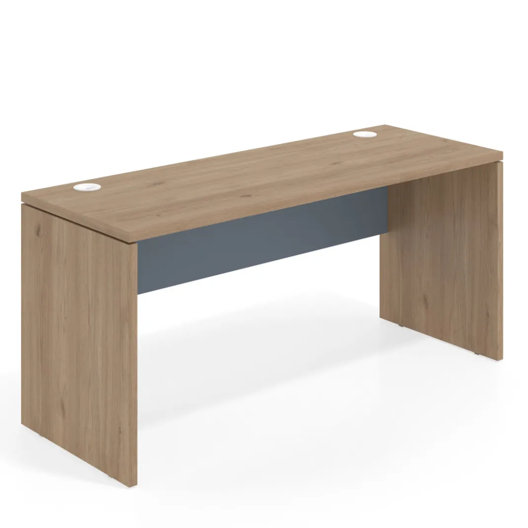 Mesa de Escritorio Estrecha Work Plus fondo 60 estructura naturale