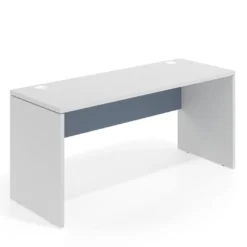 Mesa de Escritorio Estrecha Work Plus fondo 60 estructura blanco mate