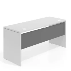 Mesa de Escritorio Estrecha Work Plus fondo 60 estructura blanco mate