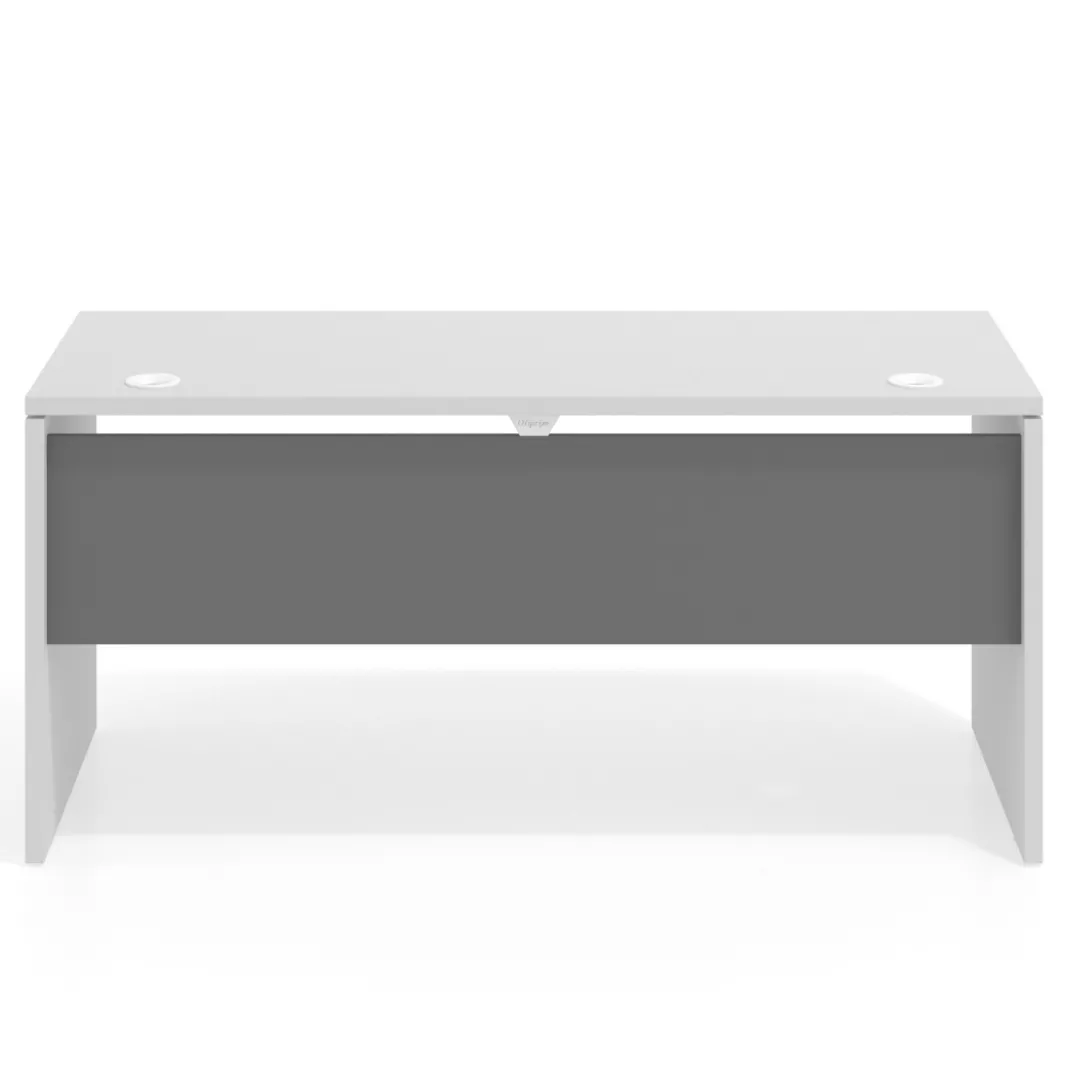 Mesa de Escritorio Estrecha Work Plus fondo 60 estructura blanco mate